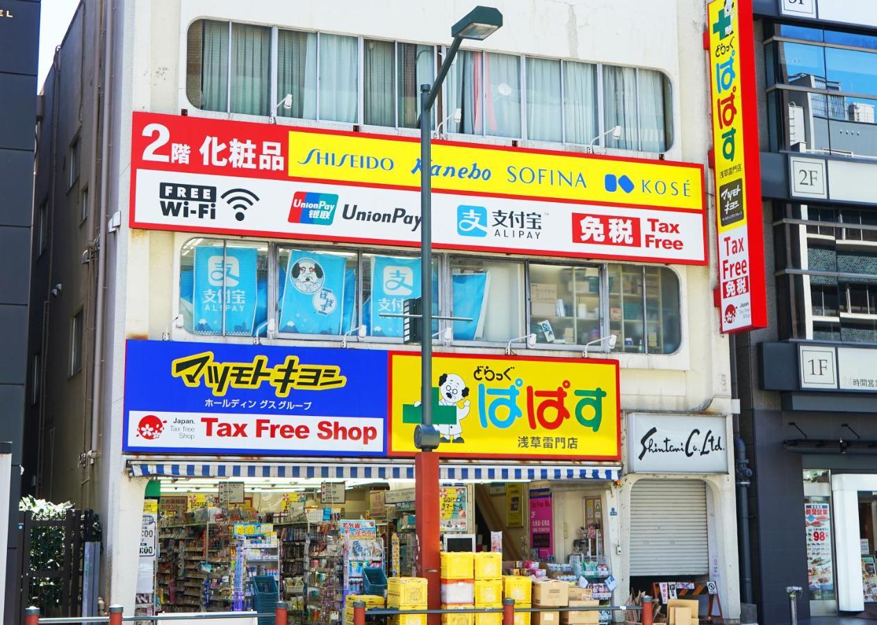 浅草ザ アパートメント Asakusa The Apartment Tokyo Exterior photo